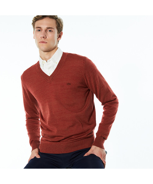 LACOSTE�i���R�X�e�j�́u�E�[�� V�l�b�N �j�b�g �i�����j�i�j�b�g/�Z�[�^�[�j�v�b�s���N