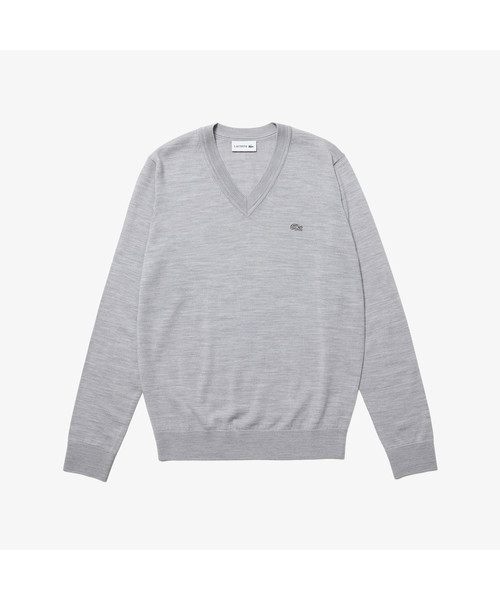 LACOSTE�i���R�X�e�j�́u�E�[�� V�l�b�N �j�b�g �i�����j�i�j�b�g/�Z�[�^�[�j�v�b�w�U�[�O���[