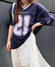 FOREVER 21 | 【2024SS】ナンバーロゴTシャツ(Tシャツ/カットソー)