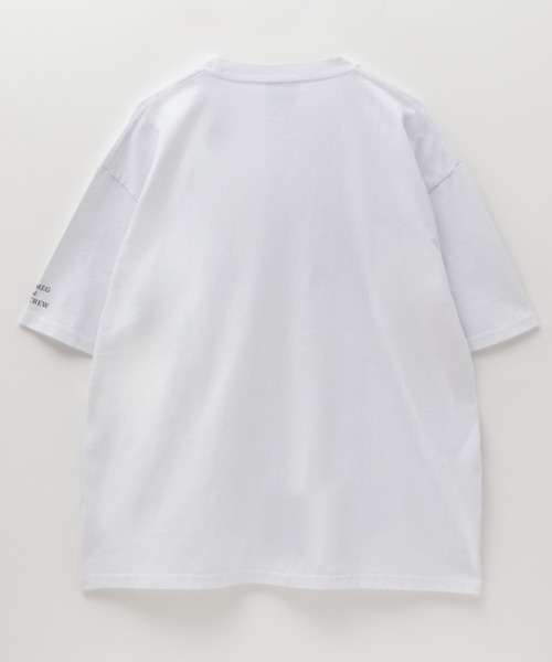 Mac-House(マックハウス)の「GOOD CREW x NUTMEGコラボTシャツ(Tシャツ/カットソー・メンズ・ホワイト/ライトグレー/ネイビー/チャコールグレー・M/L/XL)」の5枚目の写真