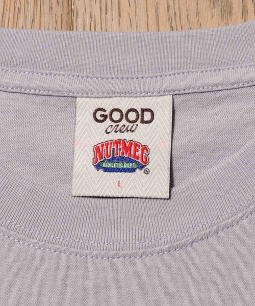 Mac-House(マックハウス)の「GOOD CREW x NUTMEGコラボTシャツ(Tシャツ/カットソー・メンズ・ホワイト/ライトグレー/ネイビー/チャコールグレー・M/L/XL)」の17枚目の写真