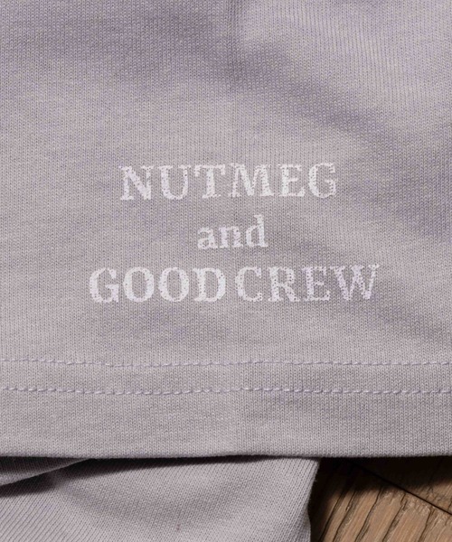 Mac-House(マックハウス)の「GOOD CREW x NUTMEGコラボTシャツ(Tシャツ/カットソー・メンズ・ホワイト/ライトグレー/ネイビー/チャコールグレー・M/L/XL)」の18枚目の写真
