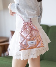 ALAND | ALAND／メタリックキルトミニBAG(ショルダーバッグ)