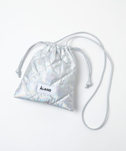 ALAND（エーランド）の「ALAND／メタリックキルトミニBAG（ショルダーバッグ・レディース・ピンク系その他/シルバー系その他・ONE SIZE）」の18枚目の写真