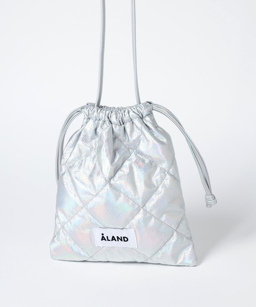 ALAND（エーランド）の「ALAND／メタリックキルトミニBAG（ショルダーバッグ・レディース・ピンク系その他/シルバー系その他・ONE SIZE）」の19枚目の写真