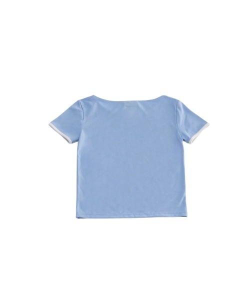 Uenui（ウニュイ）の「リンガー ローズ Tシャツ ワンポイント（Tシャツ/カットソー・レディース・ブルー/ブラック/ホワイト・FREE）」の18枚目の写真