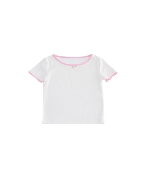 Uenui（ウニュイ）の「リンガー ローズ Tシャツ ワンポイント（Tシャツ/カットソー・レディース・ブルー/ブラック/ホワイト・FREE）」の11枚目の写真