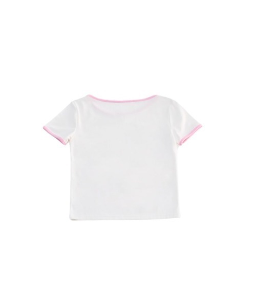 Uenui（ウニュイ）の「リンガー ローズ Tシャツ ワンポイント（Tシャツ/カットソー・レディース・ブルー/ブラック/ホワイト・FREE）」の12枚目の写真