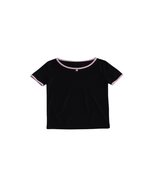 Uenui（ウニュイ）の「リンガー ローズ Tシャツ ワンポイント（Tシャツ/カットソー・レディース・ブルー/ブラック/ホワイト・FREE）」の15枚目の写真