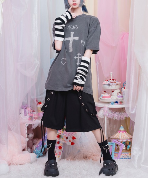 hauls はうるず じゃらじゃらサスペンダーショーツ じゃらじゃらサスペンダーしょーつ | Hauls