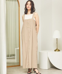 Olu. | ハイウエストジャンパースカート(ジャンパースカート)