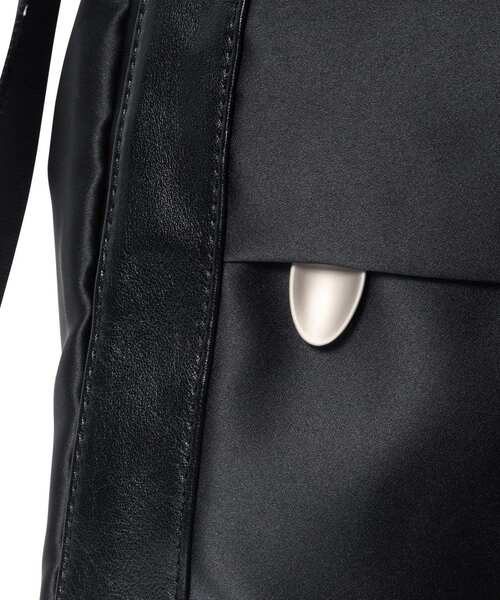 HIROKO HAYASHI（ヒロコハヤシ）の「LUINI SATINE（ルイーニ サティーネ）2wayナップサック（バックパック/リュック・レディース・ブラック/ダークオリーブ/ダークグレー/サンドベージュ/ライトグレー・00）」の9枚目の写真