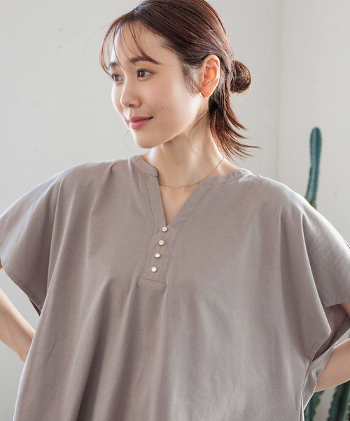 セール】快適フレアスキッパーT/992264（Tシャツ/カットソー