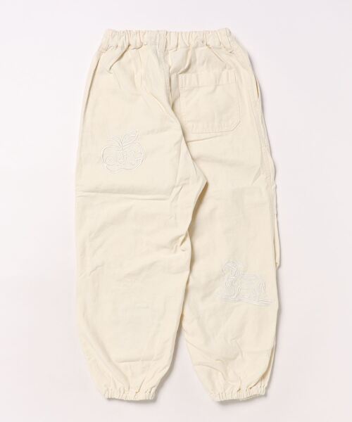 GROOVY COLORS（グルービーカラーズ）の「Back Satin GRAFFITI Pants（その他パンツ・キッズ・アイボリー・130/140）」の2枚目の写真