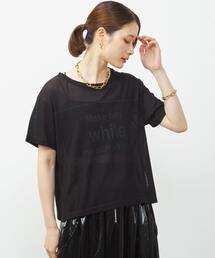シアープリントTシャツ