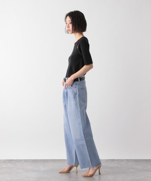 STERNBERG(スタンバーグ)の「AGOLDE/DAGNA BAGGYデニム(デニムパンツ・レディース・ライトブルー・MEDIUM/SMALL)」の9枚目の写真