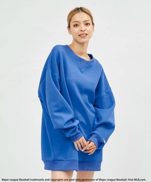 BACK TO THE FIELD(バック トゥー ザ フィールド)の「【MLB】エンボスビッグロゴワンピース(ワンピース・レディース・ブラック/ブルー/グレー・FREE)」の9枚目の写真
