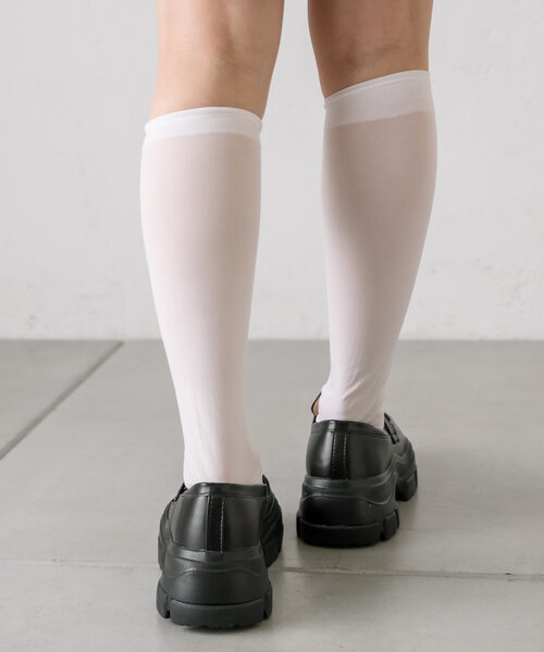 OLIVE des OLIVE(オリーブデオリーブ)の「スニーカーソールローファー(ローファー・レディース・ブラック/アイボリー・X-LARGE/LARGE/MEDIUM/SMALL)」の19枚目の写真