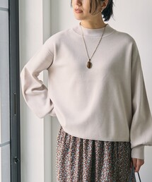 【WEB限定】ミラノリブハイネックニット