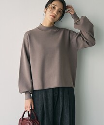 【WEB限定】ミラノリブハイネックニット