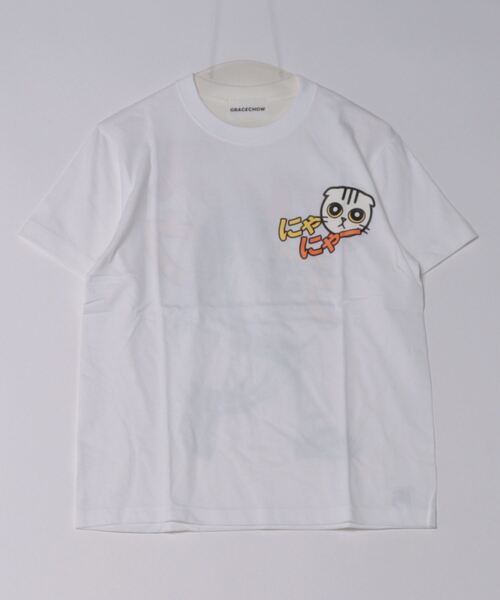 ARCHIVER(アーカイバ)の「【8】【it】【Grace Chow/グレース チョウ】Graphic/Design T(Tシャツ/カットソー・レディース・ブラック/ホワイト・MEDIUM/SMALL)」の2枚目の写真