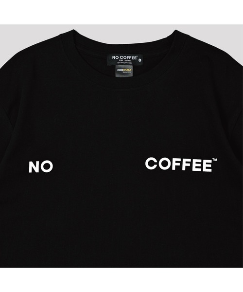 NO COFFEE(ノーコーヒー)の「コーデュラコットン ロゴプリント S/S Tee(Tシャツ/カットソー・メンズ・ホワイト/ブラック・LARGE/XX-LARGE/X-LARGE/MEDIUM)」の5枚目の写真