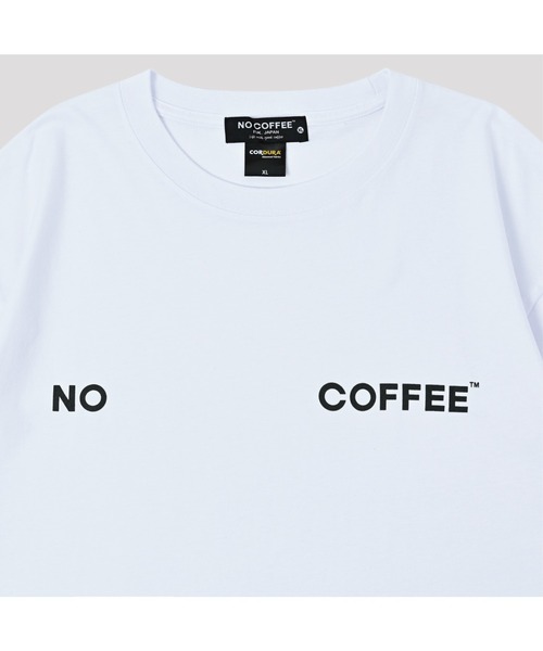 NO COFFEE(ノーコーヒー)の「コーデュラコットン ロゴプリント S/S Tee(Tシャツ/カットソー・メンズ・ホワイト/ブラック・LARGE/XX-LARGE/X-LARGE/MEDIUM)」の10枚目の写真