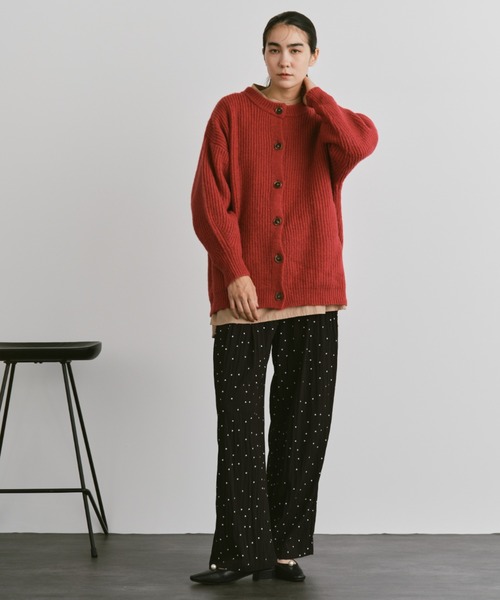 ミックスニットオーバーカーディガン（カーディガン/ボレロ）｜Libra