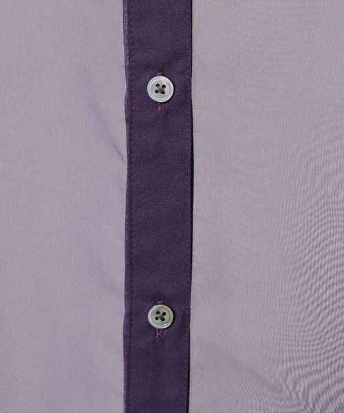 HARE（ハレ）の「ソデフリルシアーシャツ(HARE)（シャツ/ブラウス・レディース・ブラック/ボルドー/ブルー/パープル/グリーン・FREE）」の14枚目の写真