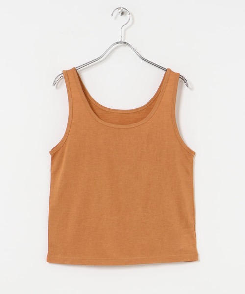 URBAN RESEARCH(アーバンリサーチ)の「Uネックシアータンクトップ(タンクトップ・レディース・オレンジ系その他/オフホワイト/ネイビー・FREE)」の12枚目の写真