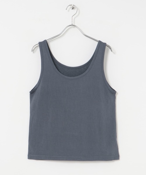 URBAN RESEARCH(アーバンリサーチ)の「Uネックシアータンクトップ(タンクトップ・レディース・オレンジ系その他/オフホワイト/ネイビー・FREE)」の11枚目の写真