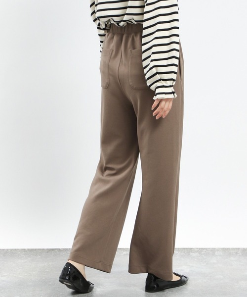 GLOBAL WORK Smile Seed Store（グローバルワーク スマイルシードストア）の「ジョーゼットイージーパンツ/131041（その他パンツ・レディース・モカ/アイボリー/ブラック/チャコール・SMALL/X-LARGE/LARGE/MEDIUM）」の22枚目の写真