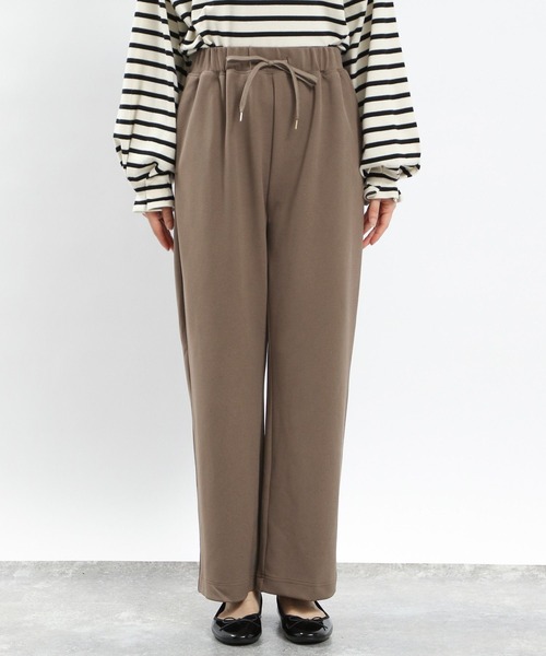 GLOBAL WORK Smile Seed Store（グローバルワーク スマイルシードストア）の「ジョーゼットイージーパンツ/131041（その他パンツ・レディース・モカ/アイボリー/ブラック/チャコール・SMALL/X-LARGE/LARGE/MEDIUM）」の21枚目の写真