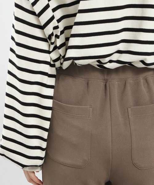 GLOBAL WORK Smile Seed Store（グローバルワーク スマイルシードストア）の「ジョーゼットイージーパンツ/131041（その他パンツ・レディース・モカ/アイボリー/ブラック/チャコール・SMALL/X-LARGE/LARGE/MEDIUM）」の18枚目の写真