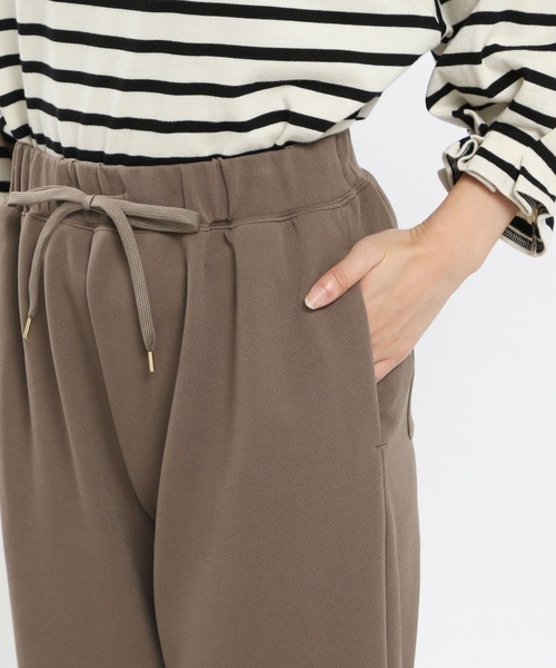 GLOBAL WORK Smile Seed Store（グローバルワーク スマイルシードストア）の「ジョーゼットイージーパンツ/131041（その他パンツ・レディース・モカ/アイボリー/ブラック/チャコール・SMALL/X-LARGE/LARGE/MEDIUM）」の15枚目の写真