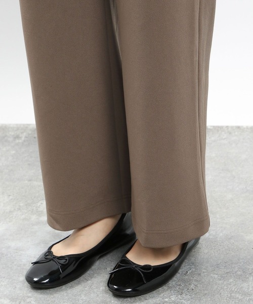 GLOBAL WORK Smile Seed Store（グローバルワーク スマイルシードストア）の「ジョーゼットイージーパンツ/131041（その他パンツ・レディース・モカ/アイボリー/ブラック/チャコール・SMALL/X-LARGE/LARGE/MEDIUM）」の14枚目の写真