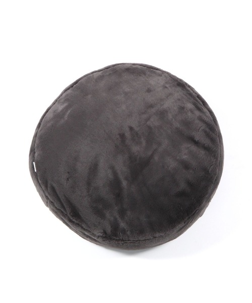 BAYFLOW（ベイフロー）の「[滑らかなファーの肌触り]BFファーサークルクッション55cm（クッション/クッションカバー・レディース・グレー/チャコール・00）」の12枚目の写真