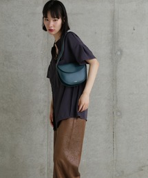 YAHKI（ヤーキ）の「(YAHKI)ハーフムーンショルダーバッグ