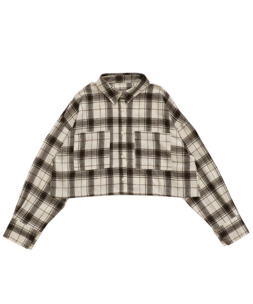 select MOCA（セレクトモカ）の「チェックショートシャツ（シャツ