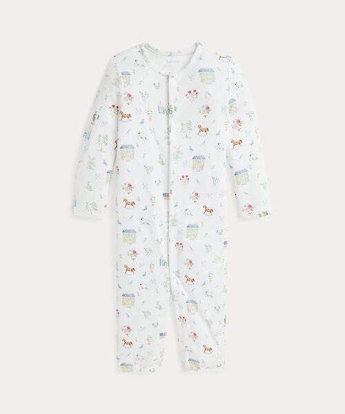 RL ベビー x Riley Sheehey ガウンカバーオール