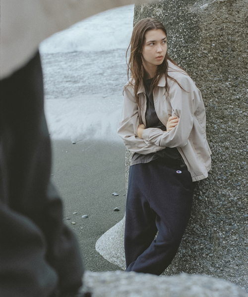 Champion（チャンピオン）の「CHAMPION / チャンピオン 別注 MODERN FIT SWEAT PANTS（スウェットパンツ・メンズ・ブラック系その他/ネイビー/チャコールグレー・LARGE/MEDIUM）」の6枚目の写真