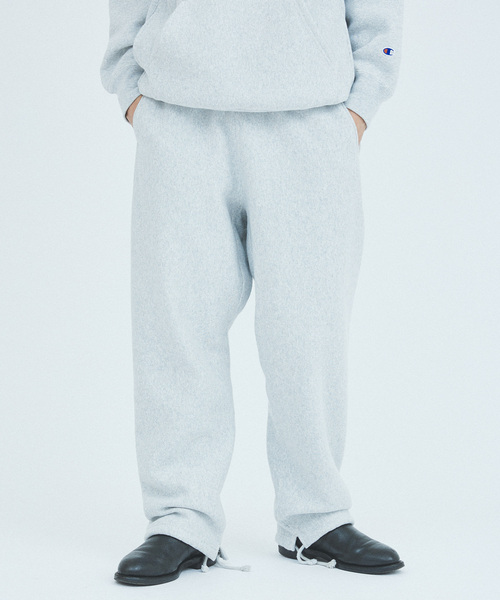Champion（チャンピオン）の「CHAMPION / チャンピオン 別注 MODERN FIT SWEAT PANTS（スウェットパンツ・メンズ・ブラック系その他/ネイビー/チャコールグレー・LARGE/MEDIUM）」の12枚目の写真