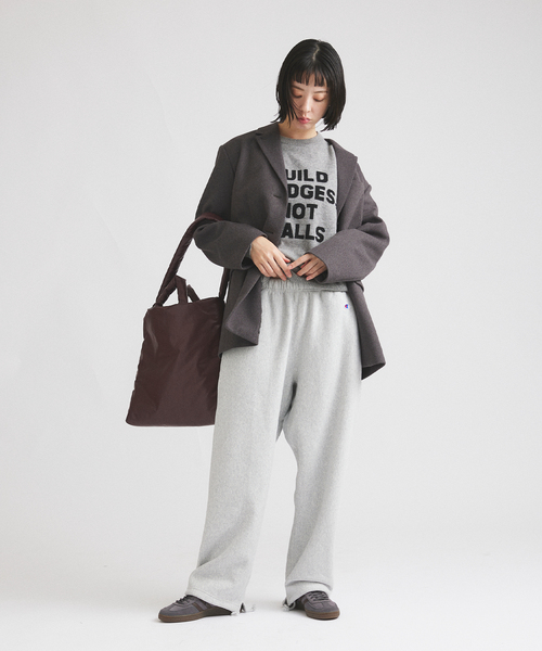 Champion（チャンピオン）の「CHAMPION / チャンピオン 別注 MODERN FIT SWEAT PANTS（スウェットパンツ・メンズ・ブラック系その他/ネイビー/チャコールグレー・LARGE/MEDIUM）」の18枚目の写真