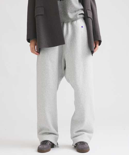 Champion（チャンピオン）の「CHAMPION / チャンピオン 別注 MODERN FIT SWEAT PANTS（スウェットパンツ・メンズ・ブラック系その他/ネイビー/チャコールグレー・LARGE/MEDIUM）」の19枚目の写真
