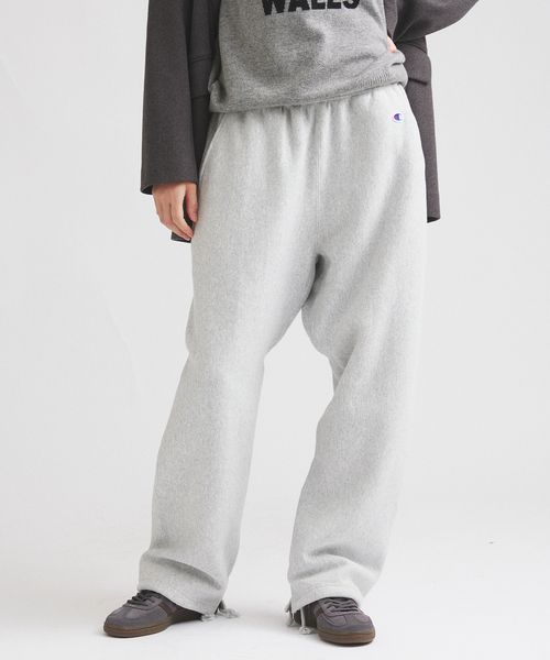 Champion（チャンピオン）の「CHAMPION / チャンピオン 別注 MODERN FIT SWEAT PANTS（スウェットパンツ・メンズ・ブラック系その他/ネイビー/チャコールグレー・LARGE/MEDIUM）」の20枚目の写真