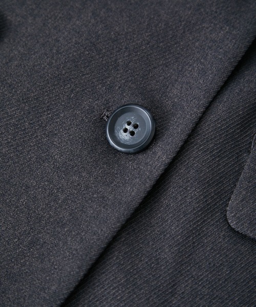 VIS(ビス)の「【セットアップ対応】ピークドラペルオーバーサイズジャケット【洗える】(テーラードジャケット・レディース・チャコールグレー/ダークブラウン/ベージュ系その他・FREE)」の15枚目の写真