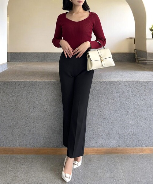 Julia Boutique（ジュリアブティック）の「フラップ2wayハンドバッグ（ハンドバッグ・レディース・グレー/オフホワイト/ブラック/レッド/ベージュ・ONE）」の11枚目の写真