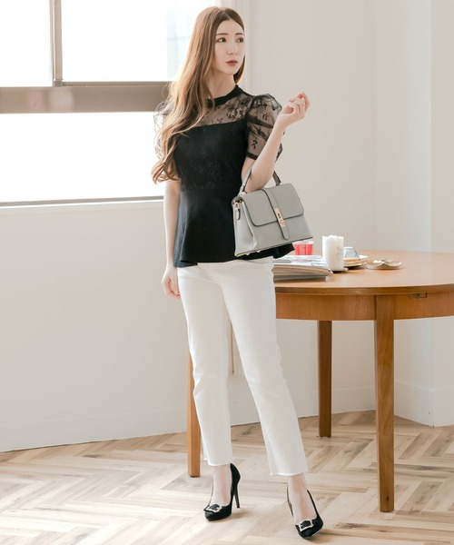 Julia Boutique（ジュリアブティック）の「フラップ2wayハンドバッグ（ハンドバッグ・レディース・グレー/オフホワイト/ブラック/レッド/ベージュ・ONE）」の22枚目の写真