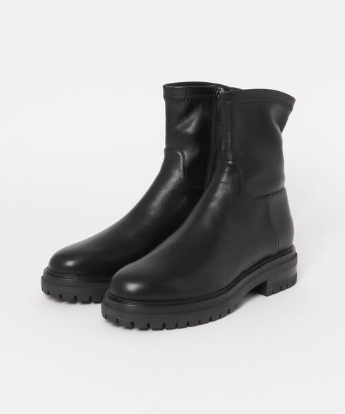 URBAN RESEARCH ROSSO WOMEN（アーバンリサーチ　ロッソ）の「Mollini　ストレッチショートブーツ（ブーツ・レディース・ブラック・38/37/36/39）」の3枚目の写真