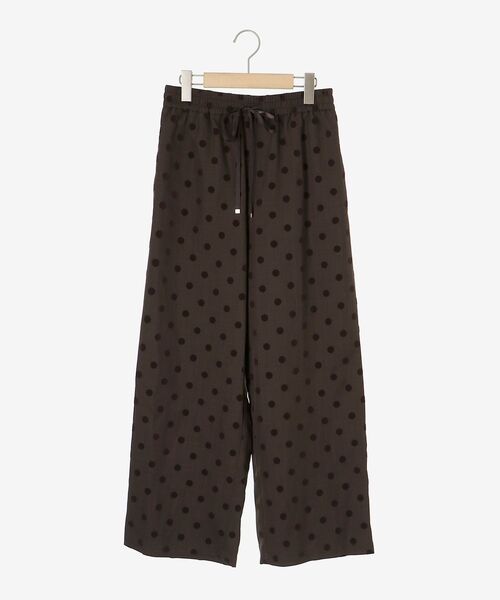 le.coeur blanc（ルクールブラン）の「ドットワイドパンツ（その他パンツ・レディース・ブラウン系その他2/ブラック系その他・38）」の18枚目の写真